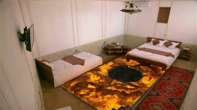 اتاق سه تخته خانه سنتی ایروانی اصفهان